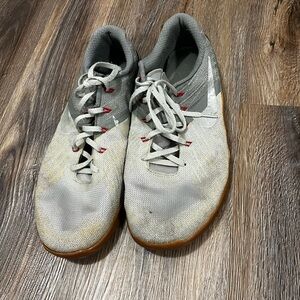 Nike Gray and Red Sneakers